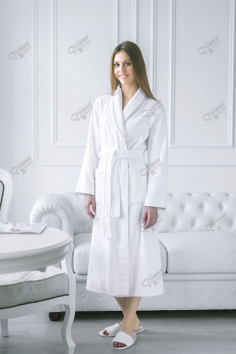 Халат махровый шаль