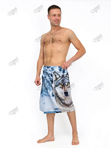 Килт мужской на клепках "ВОЛК"